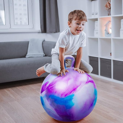 Hopper Ball, Hopping Toys for Kids 18inch Bouncy 3-8, Inflatable