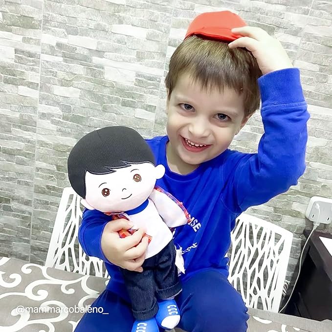 OUOZZZ Soft Baby Doll for Boys Girls - My First 15"