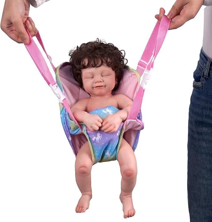 BABESIDE Baby Doll Carrier Accessories with 2Pcs Baby Dolls Diapers 12-18 inch