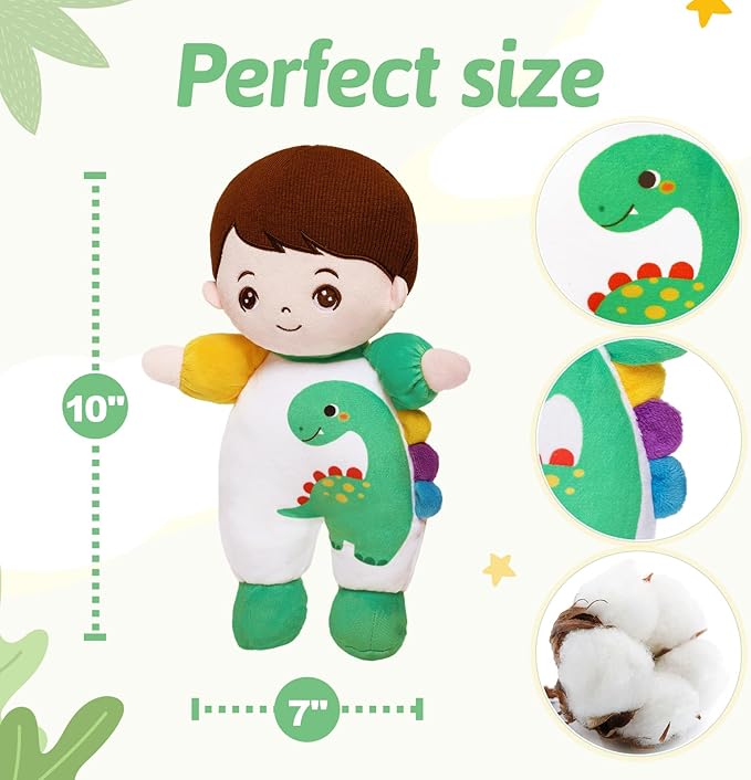 OUOZZZ Soft Baby Boy Doll- My Buddy Doll Birthday Gifts 10"