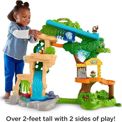 Fisher-Price Little People Toddler Toy Share & Care Safari 2-Ft 7 Figures 1+ years