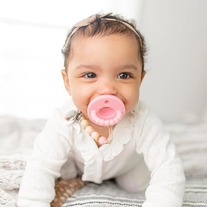 Ryan & Rose Cutie PAT All-in-One Pacifier and Teether Massaging (3 Pack),