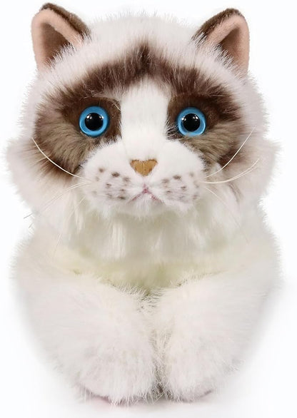 Ice King Bear 16" Realistic Ragdoll Cat Stuffed Animal 2lb
