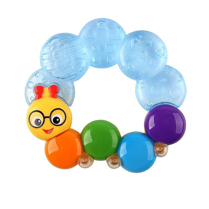Baby Einstein Teether-pillar Rattle and Chill Teething Toy, Ages 3