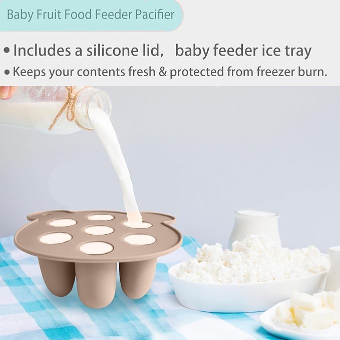 Frozen Breastmilk Teether & Baby Food Feeder Tray - Teething
