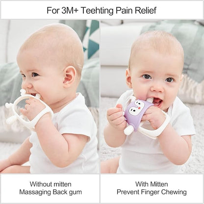 Smily Mia Baby Teething Toy |Penguin Teether for 0-6Months 3m+, Soft