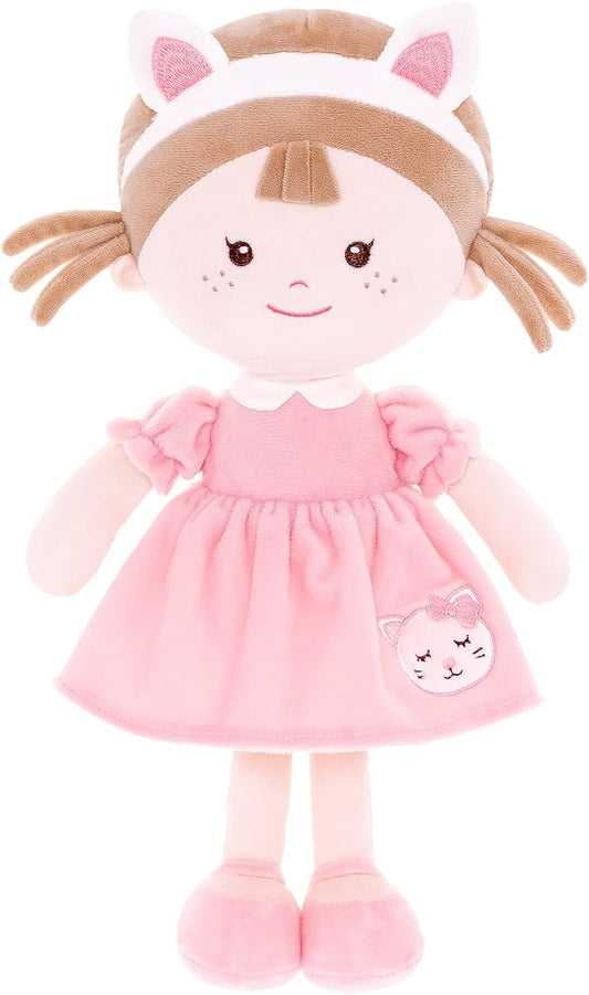 Onetoo Cuddle Buddy Doll Soft Baby Doll for Girls First 14"（Milly Series）