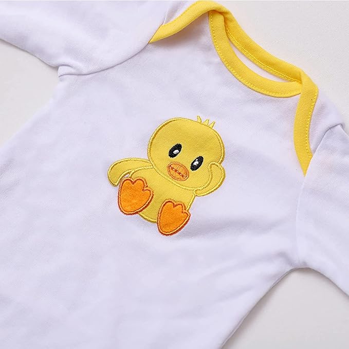 MAIHAO Reborn Baby Doll Clothes for 17-22 Inch Newborn Baby 17-22 inch 5pcs Set 17-22 Inch