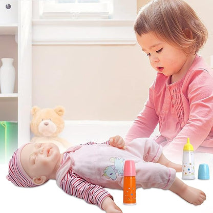 Doll Bottle Set, Baby Doll Disappearing Magic Bottles - 6 6 in
