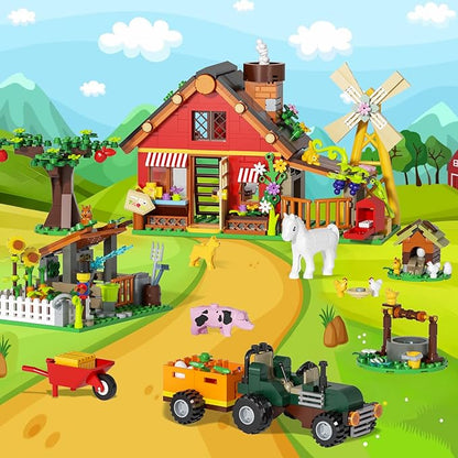 Farm House Building Set, Farmhouse Building Set 6+ Party