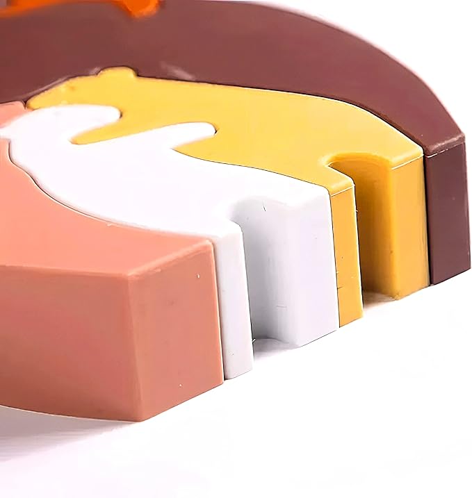 Infant Toddler Puzzles for Kids Bear Puzzle | Montessori Toys Gifts for Boys Girls