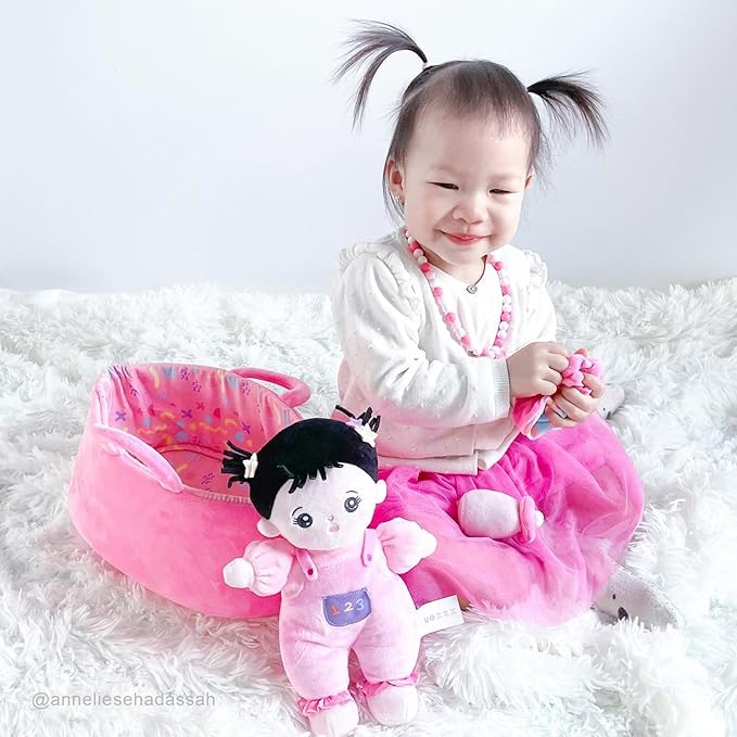 OUOZZZ 10" Soft Baby Doll Gift Set - First Baby