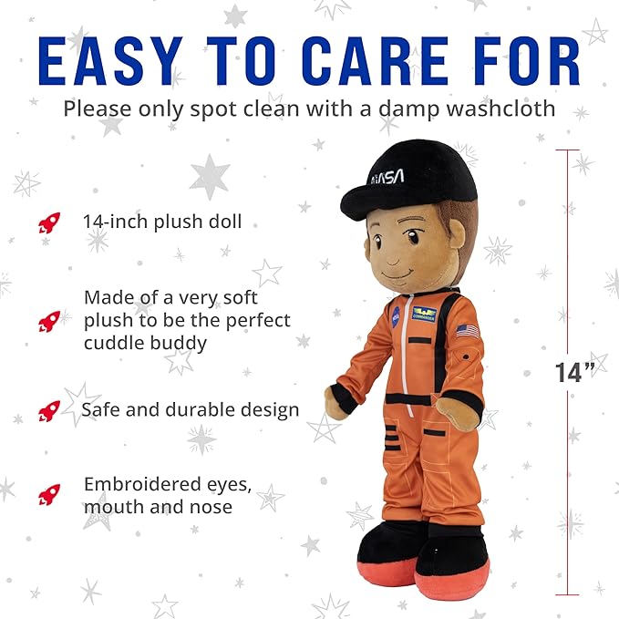 Playtime by Eimmie - 14” Ollie NASA Doll 2 Year