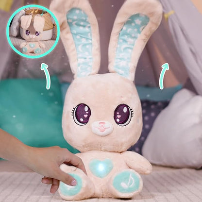 Peek-A-Boo Interactive Bunny - Peekaboo Stuffed Animal,Plush Doll 1-3