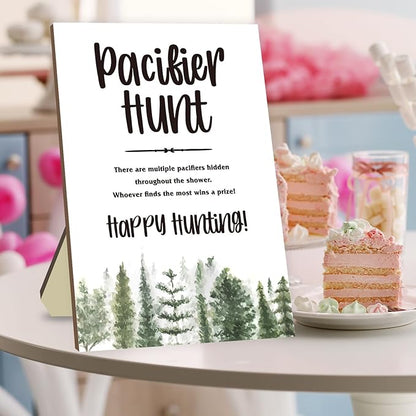 Baby Shower Party Games, Baby Pacifier Hunt 50 Blue