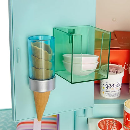 American Girl x Jeni's Full of Flavor Ice Cream Truck for 18-inch Dolls (Dolls Sold Separately)