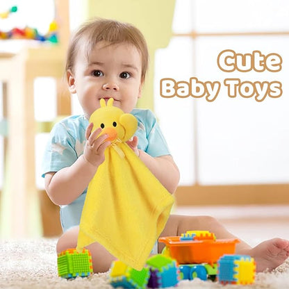 Pro Goleem Duck Security Blanket Soft Yellow Baby Lovey Unisex 16 Inch