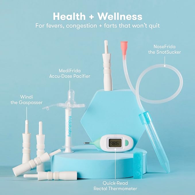 Frida Baby Ultimate Baby Kit | Baby Essentials Gift Set Includes Wellness, Sick Day