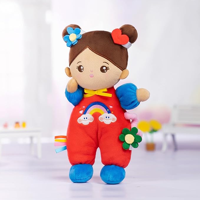 OUOZZZ Soft Baby Doll for Girls - First Hispanic Baby 10"