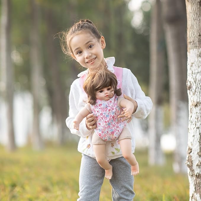 GAGAKU Baby Doll Carrier Stuffed Animal Carrier for Girls Doll 12 to 24 inch