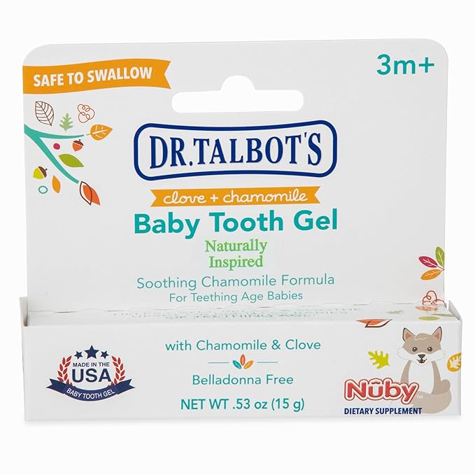 Dr. Talbot's Baby Tooth Gel for Sore Gums, Naturally Inspired .53 Oz,