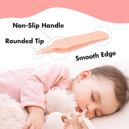 Baby Nail Kits, 4-in-1 Newborn Nail Clippers with Cute Monkey Shape Case. Baby Nail Clipper, Scissor, Nail File & Tweezer for Unisex Newborn Infant Toddler Kids