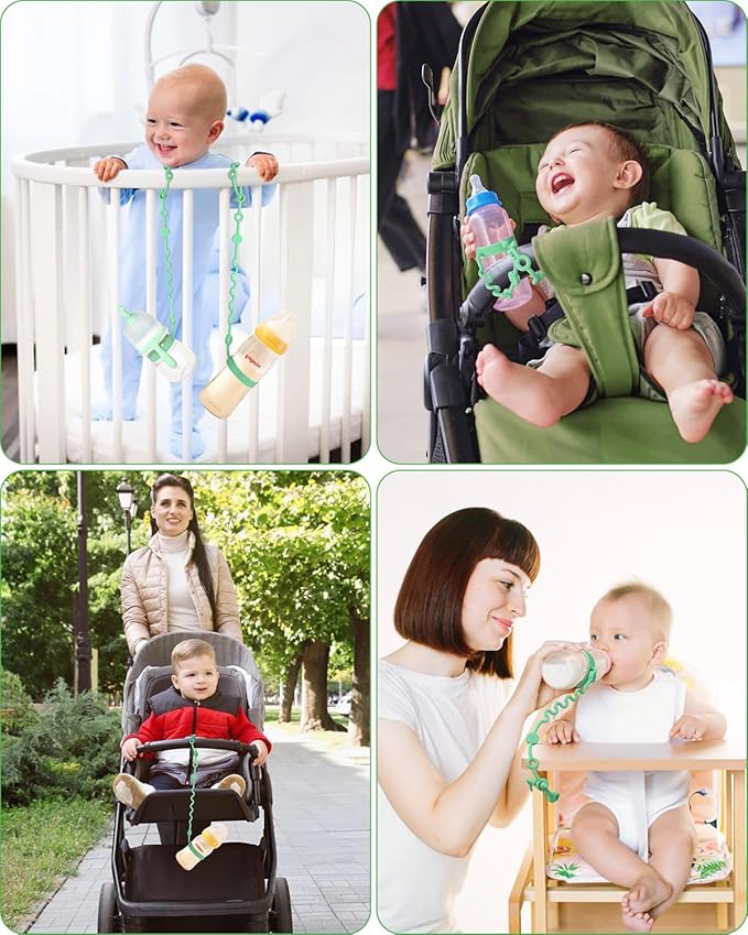 Toy Straps for Baby, 5pcs Adjustable Toy Holder for Stroller Accessories