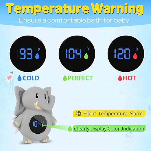 Baby Thermometer,with LED Display and Temperature Warning