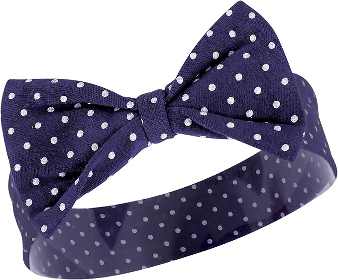 Hudson Baby Unisex BabyCotton Bib and Headband or Caps Set