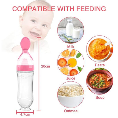 Food Feeder Baby Fruit Feeder Pacifier (3 Pcs) with 6 2 PCS 90ML with 2 Baby