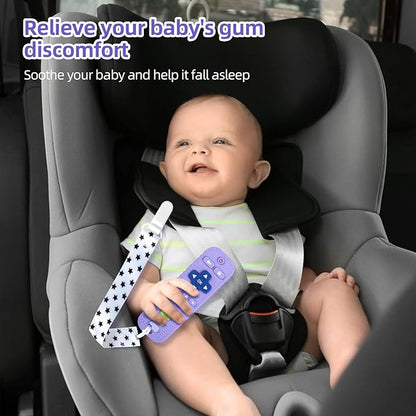 Chuya Silicone Baby Teething Toy Remote Control Shape Chew Toy 3-6 Months 3-24 Months,