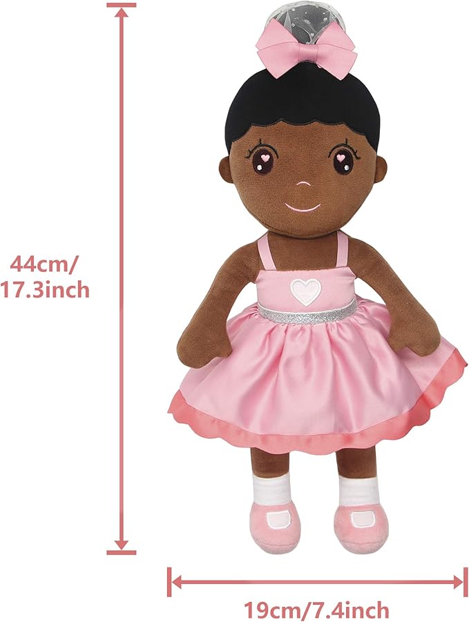 Maxshop Plush Dolls 17'' First Baby Doll for Kids Super