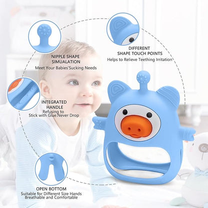 Baby Teether,Teething Toys for Babies 0-6 Months