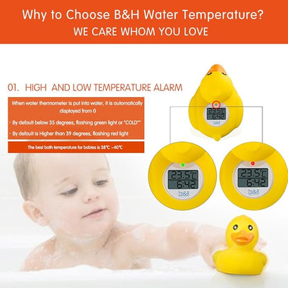 b&h Baby Thermometer, The Infant Baby Bath Floating Toy Safety