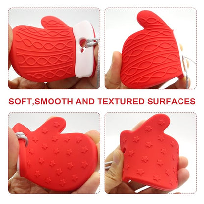 Baby Teething Toys, Silicone Teether for Babies