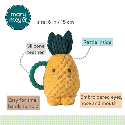 Mary Meyer Teether Baby Rattle, 6-Inches