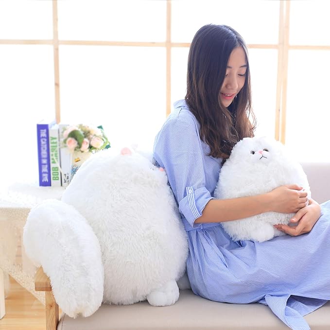 Winsterch Giant Cat Stuffed Animal,Big Stuffed Animal 20 Inches Plush Cat Animal Baby Doll Birthday Mother's Day Christmas Day Gifts for Kids