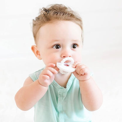 Ryan and Rose Cutie Bit Teether (White)