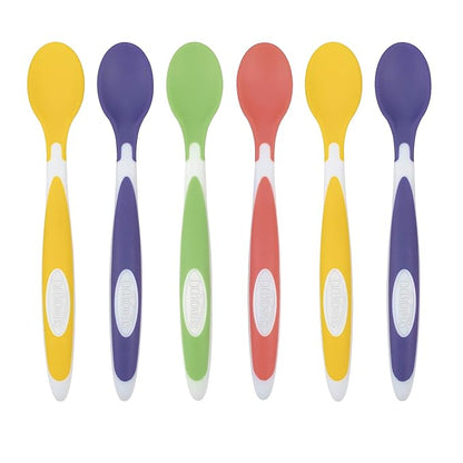 Dr. Brown's Soft-Tip Toddler Feeding Spoons, 24 Pack, Multi