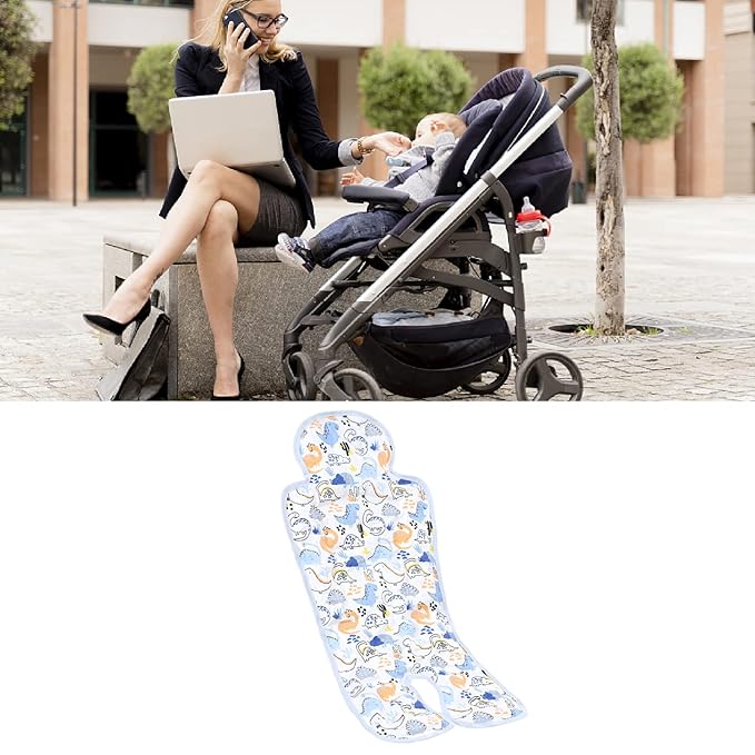 Gel Car Seat Cooler Pad, Summer Soft Breathable Cooling Pad Ice Cushion for Babies, Washable Summer Cooler Mat for Stoller, High Chair, Safety Seat