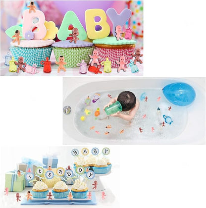240 PCS Mini Plastic Babies Dolls, 1 Inch Small King
