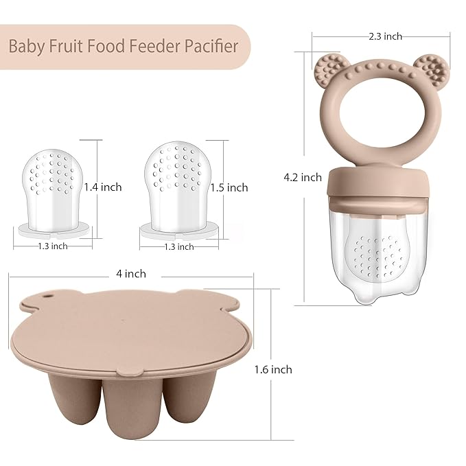 Frozen Breastmilk Teether & Baby Food Feeder Tray - Teething