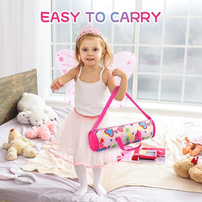 BABESIDE Baby Doll Crib, Baby Doll Bed for 17-21 Dolls