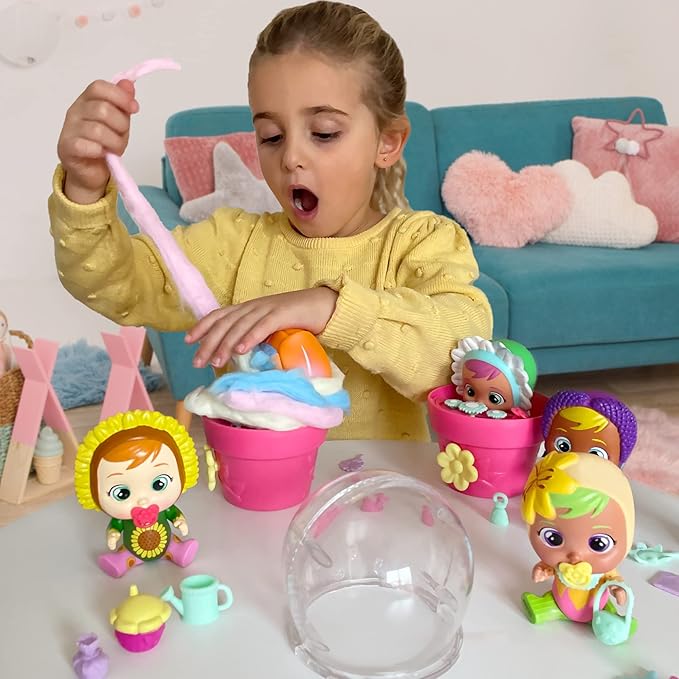 Cry Babies Magic Tears Happy Flowers | 9 Surprises to Unbox, Mystery Doll 3 and