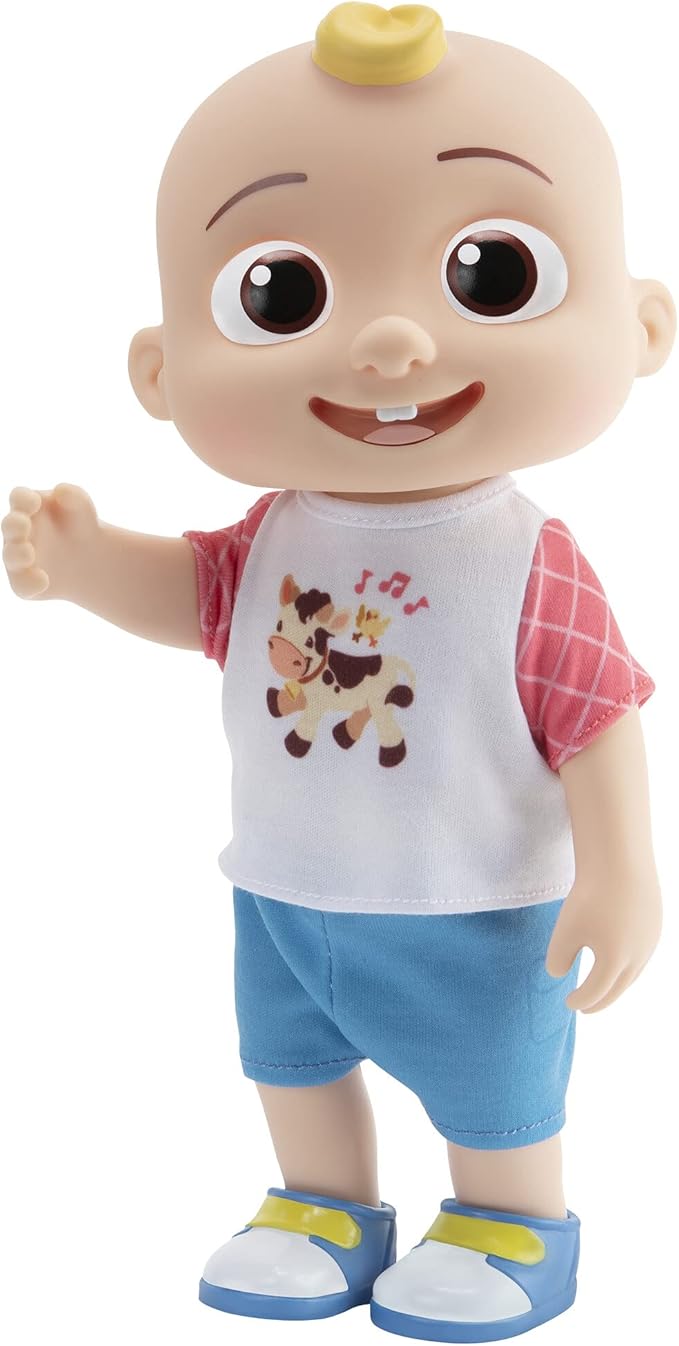 CoComelon Deluxe Interactive JJ Doll - Includes JJ, Shirt