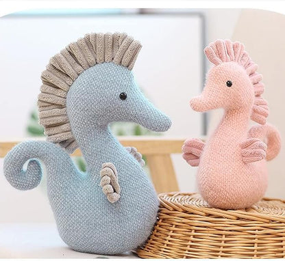 Stuffed Sea Horse Plush Animals Toys Seahorse Dolls Decorations Gifts 8.6 Inches