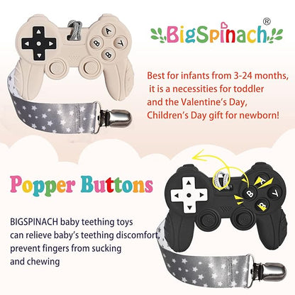 Baby Video Game Controller Teether Toy Funny Baby Teething Toys