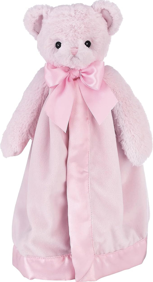 Bearington Baby Huggie Bear Snuggler, 15 Inch Pink Teddy Plush