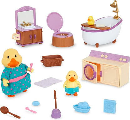 Lil Woodzeez – Dollhouse Furniture Playset 2 Posable 3 Years