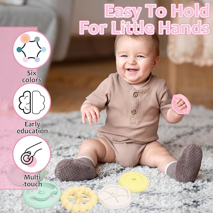 Baby Teething Toy, Silicone Teething Toys